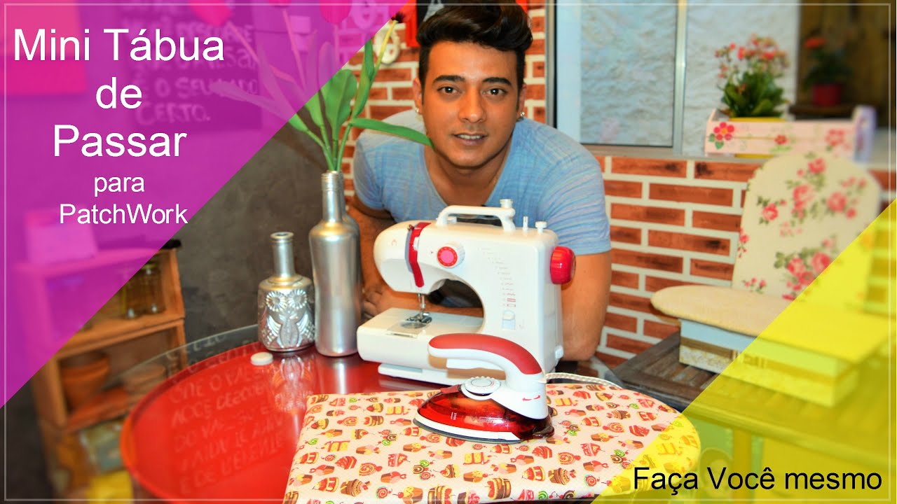 Mini Tabua de Passar Para PatchWork (DIY)