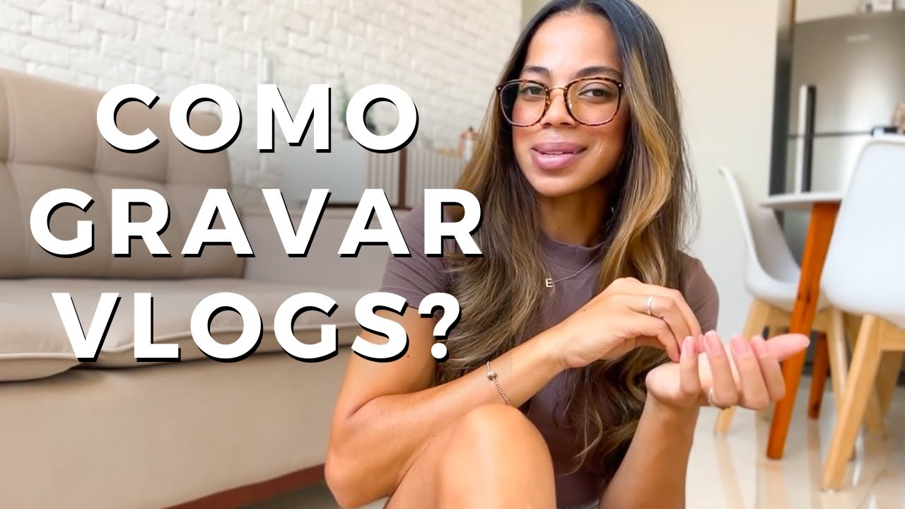 Como gravar e editar vlogs para o youtube | vlog de rotina 🎬🎥📱#filming