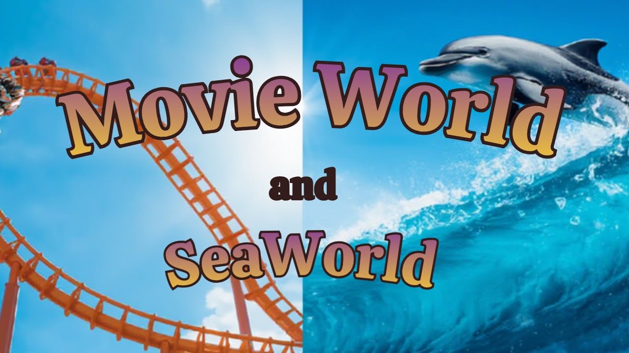 Movie world and Sea world in one day