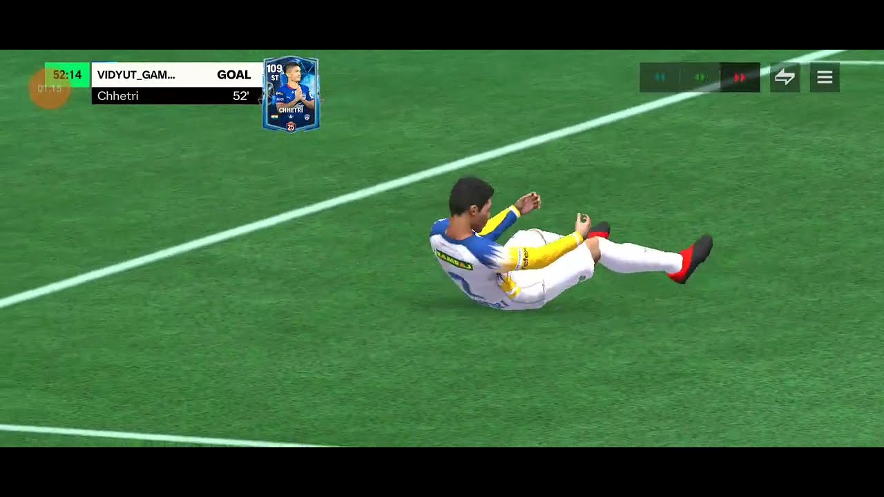 Playing Roberto Carlos icon match