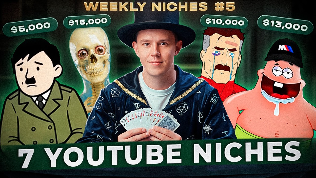 7 ‘Boring’ YouTube Niches That Are Growing FAST
