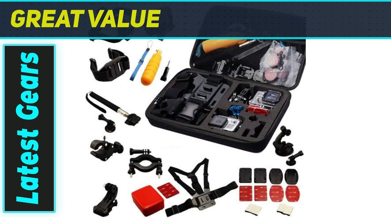 Комплект Navitech 30-в-1: лучшие аксессуары для экшн-камеры Campark X30!