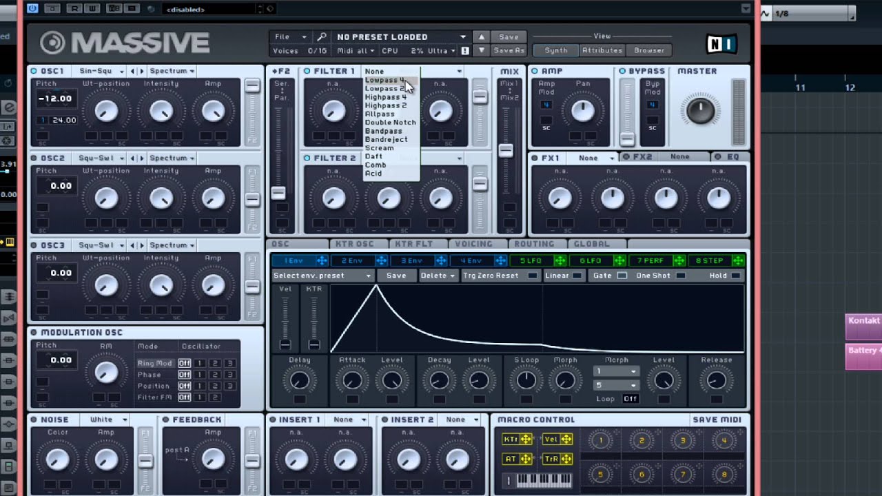 FREE Download - Creating The 808 Kick Drum With Massive