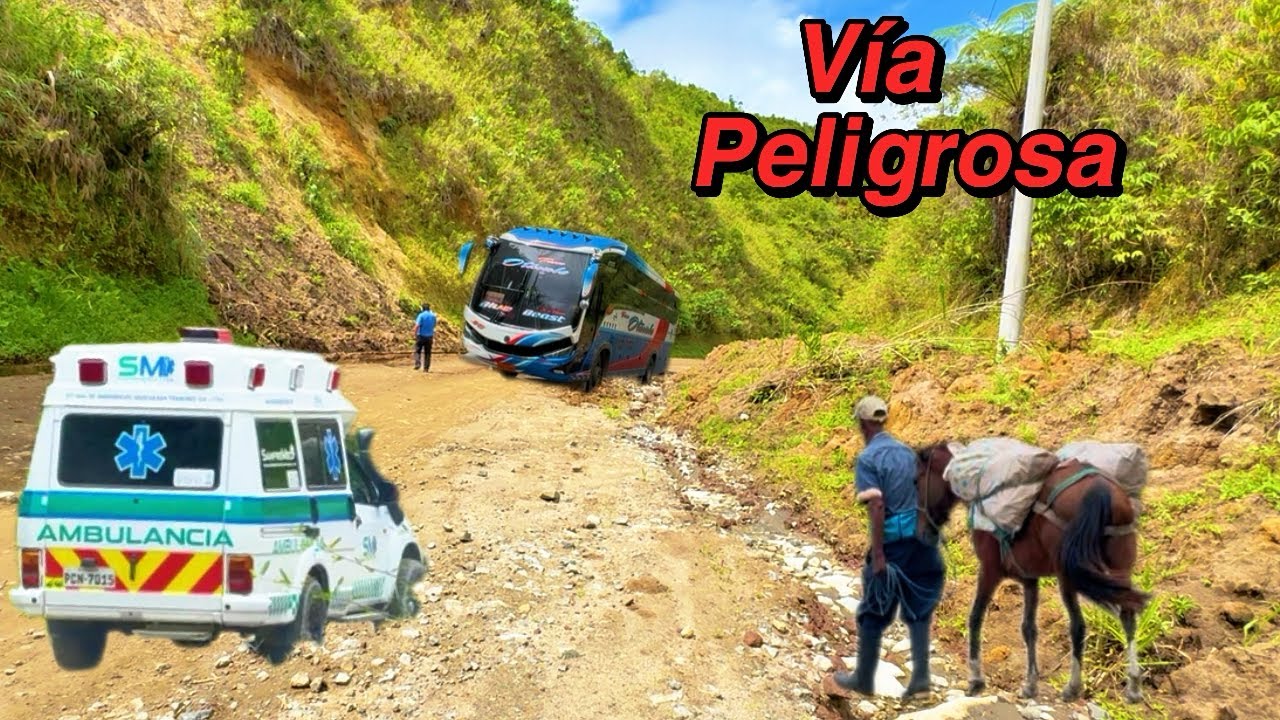 La VÍA OLVIDADA en Ecuador pocos CIRCULAN por este lejano lugar es ❌peligroso -Imbabura