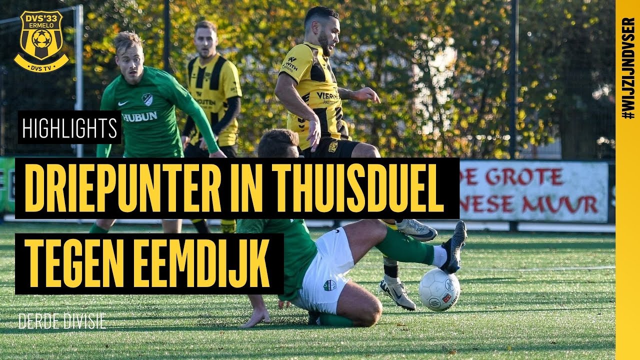DRIEPUNTER IN THUISDUEL TEGEN EEMDIJK | Derde Divisie - Samenvatting