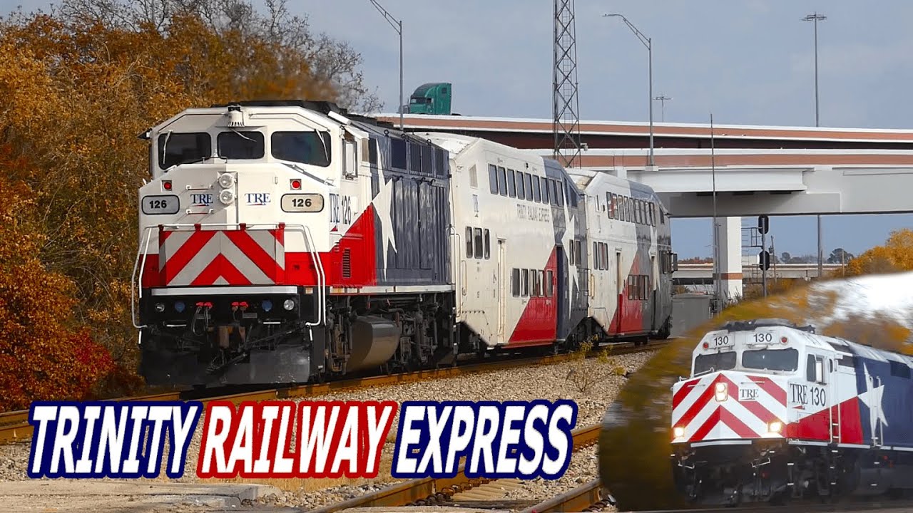 EMD's on the Trinity Railway Express