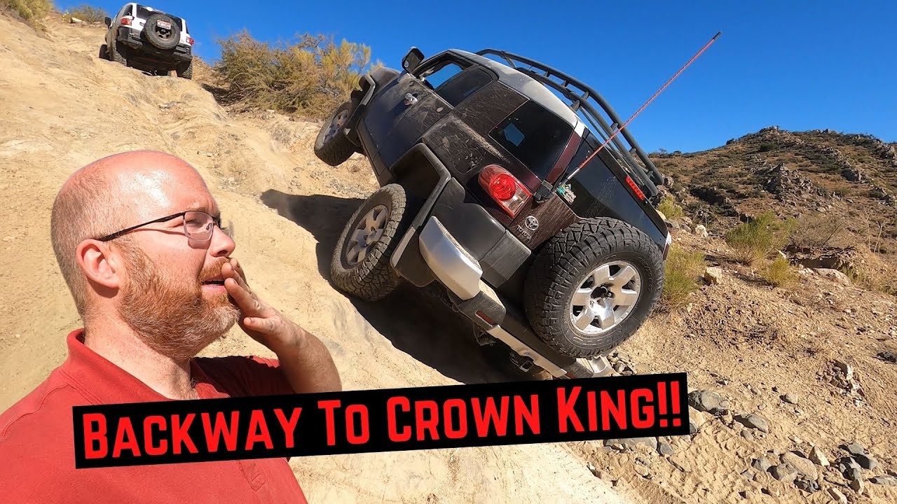 Backway To Crown King Trail, Arizona // FJ Cruiser x2