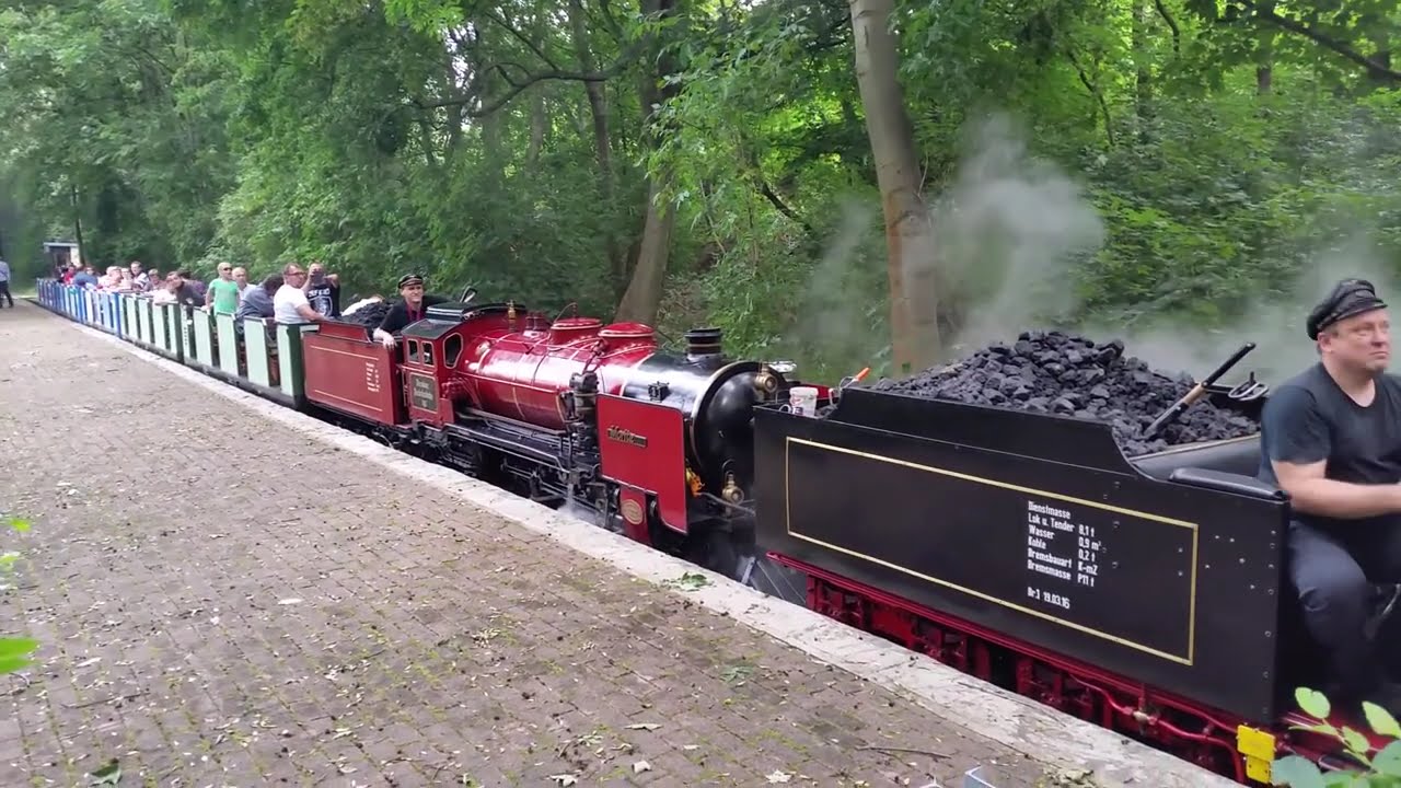65 Jahre Parkeisenbahn Auensee Leipzig (Teil 5) 30.07.2016