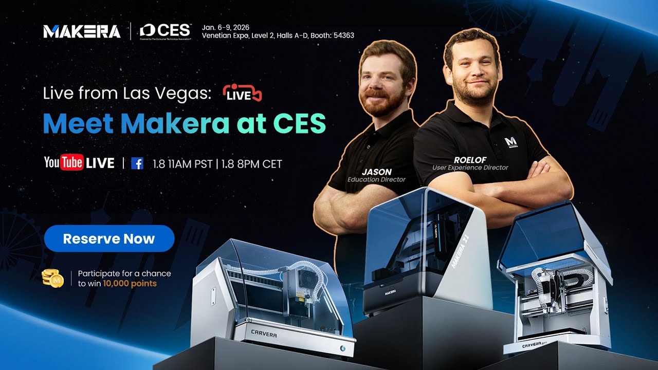 Live from Las Vegas: Meet Makera at CES 2026!