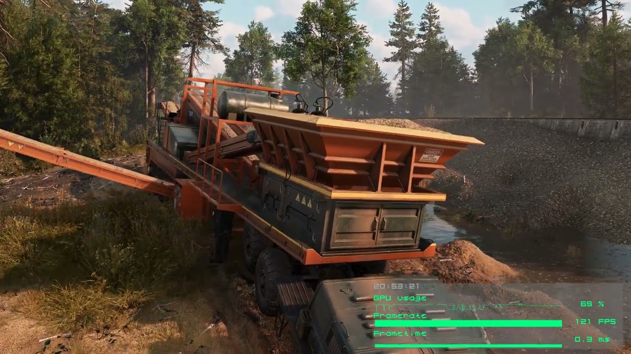 RoadCraft -  game does not stutter in PhotoMode