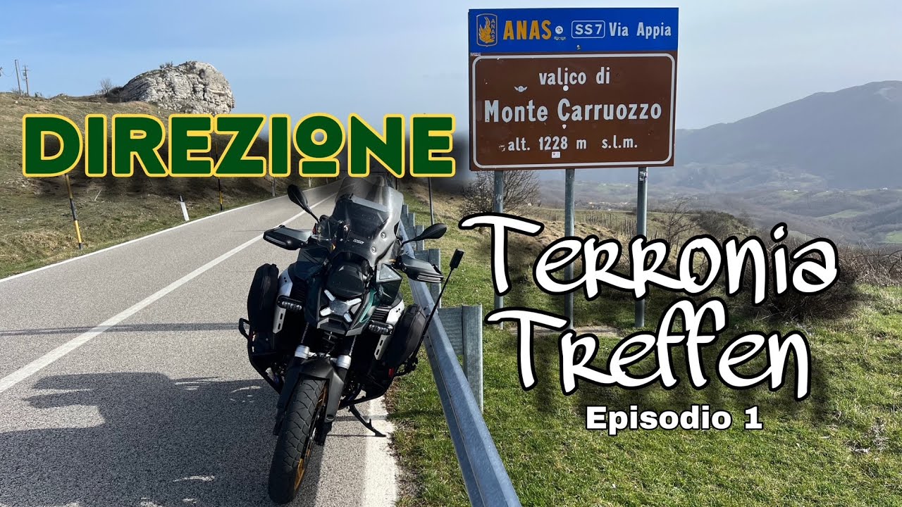 Terronia Treffen 2025 con la BMW R1300 GS Adventure | Valico di Monte Carruozzo [Ep 1]