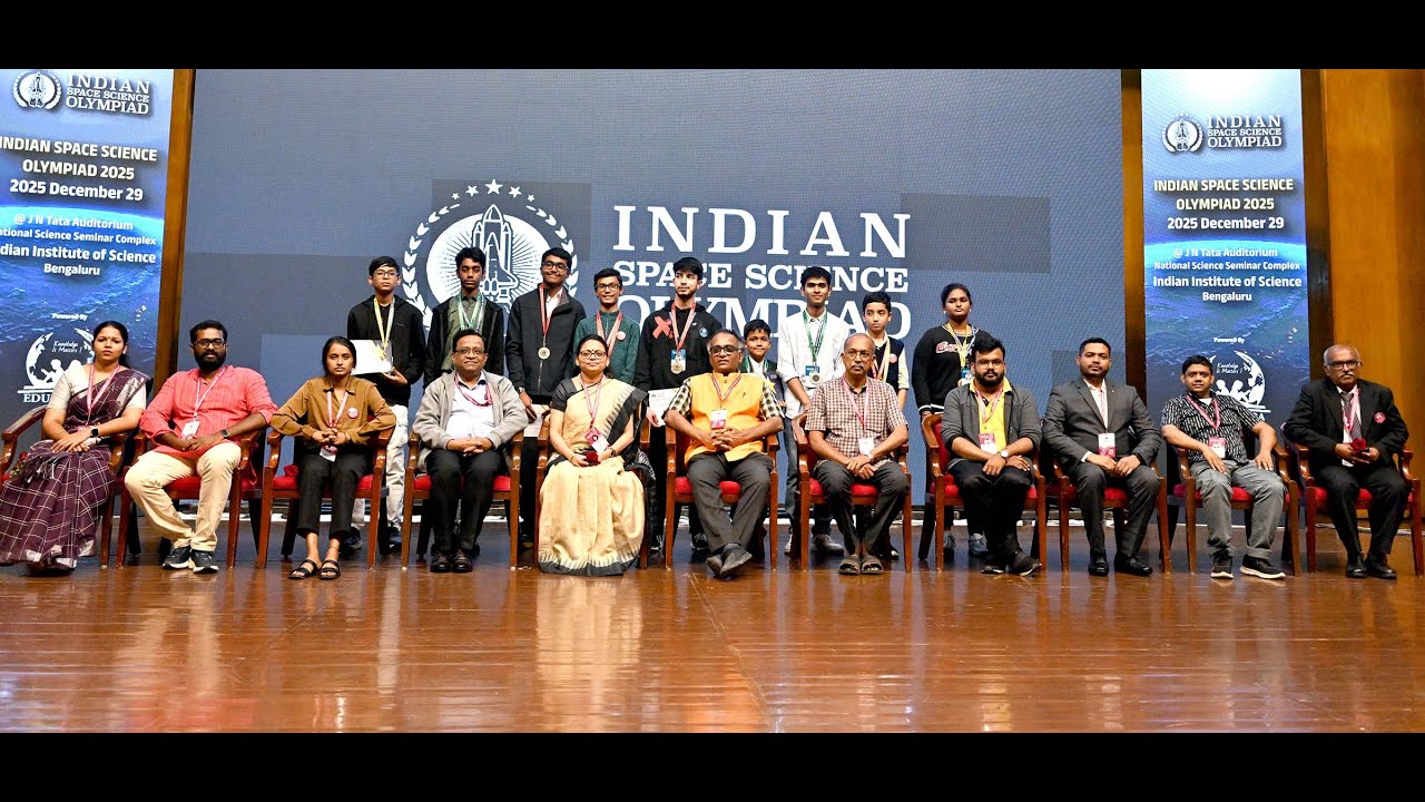 Edu Mithra's Indian Space Science Olympiad 2025 Conducted at Indian Institute of Science, Bengaluru.