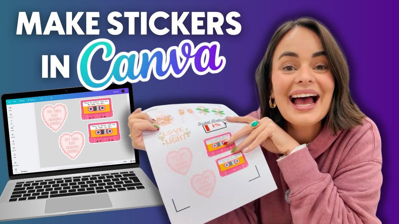 How To Make Stickers in Canva (For FREE!) Even If You&rsquo;re a Total Beginner