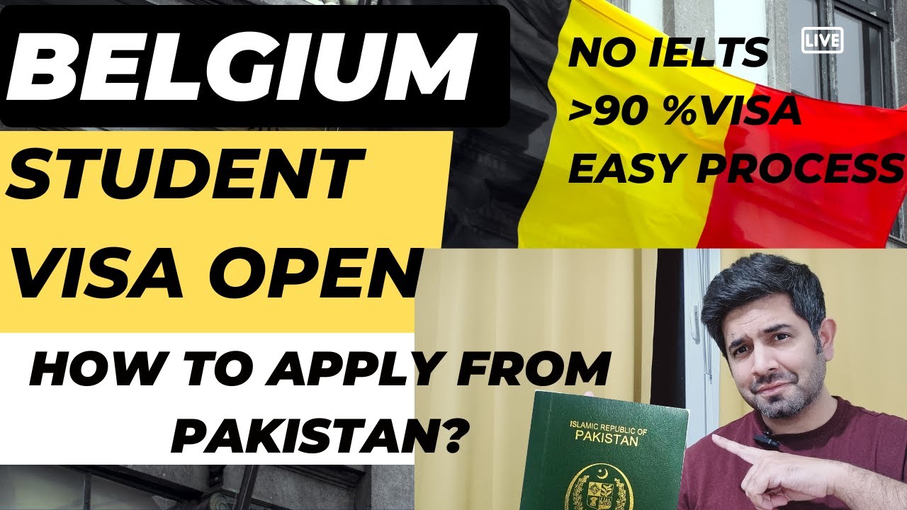 Study in Belgium without IELTS 2024 | Belgium University Admission Process | Study Visa for Belgium