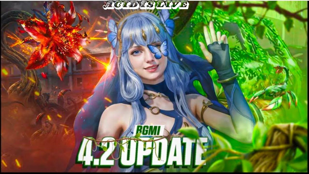 🔴EXPLORING BGMI 4.2 UPDATE ! 💖 NADE GOD IS LIVE !  