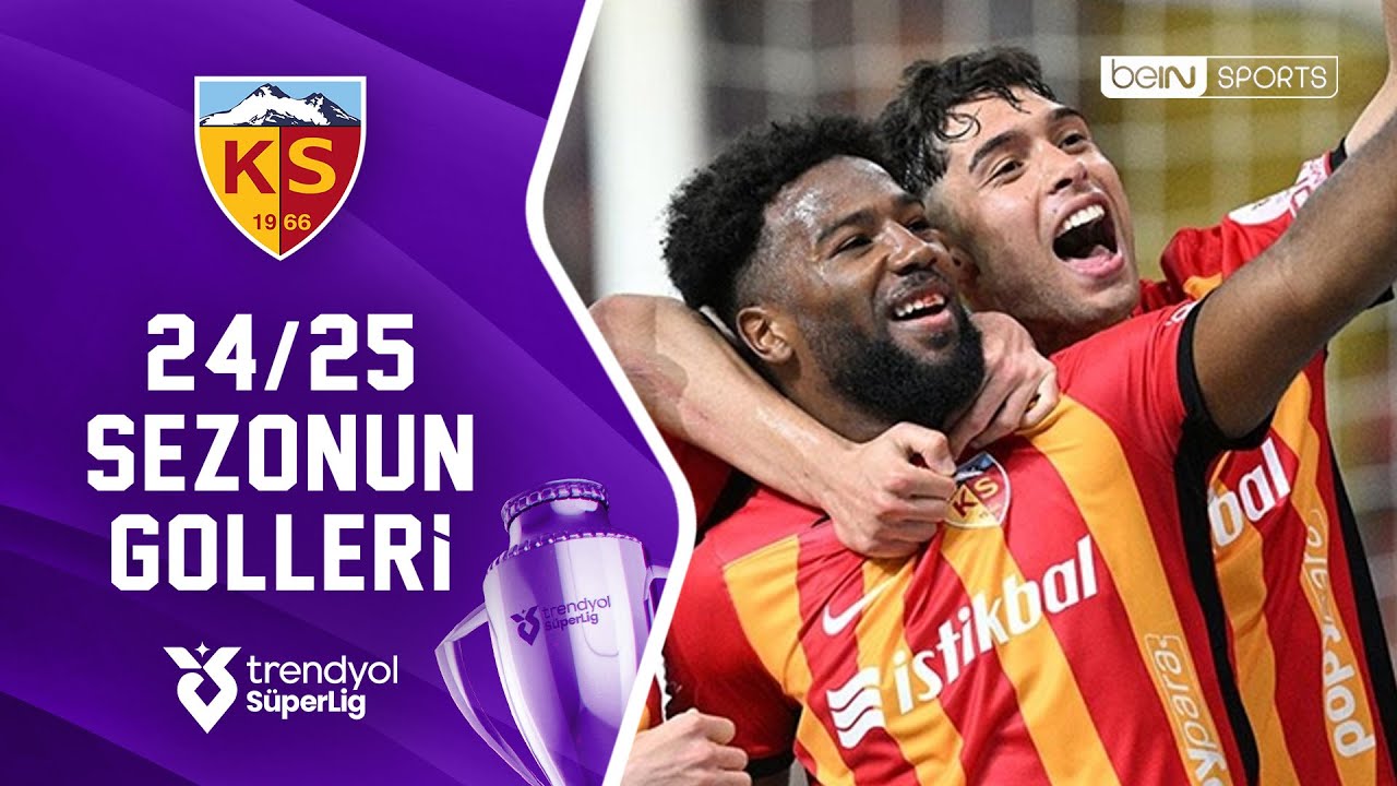 Kayserispor'un 2024/25 Sezonu Tüm Golleri | Trendyol Süper Lig