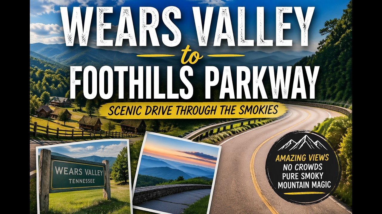 Поездка по живописным дорогам Wears Valley и Foothills Parkway | Путеводитель по живописным места...