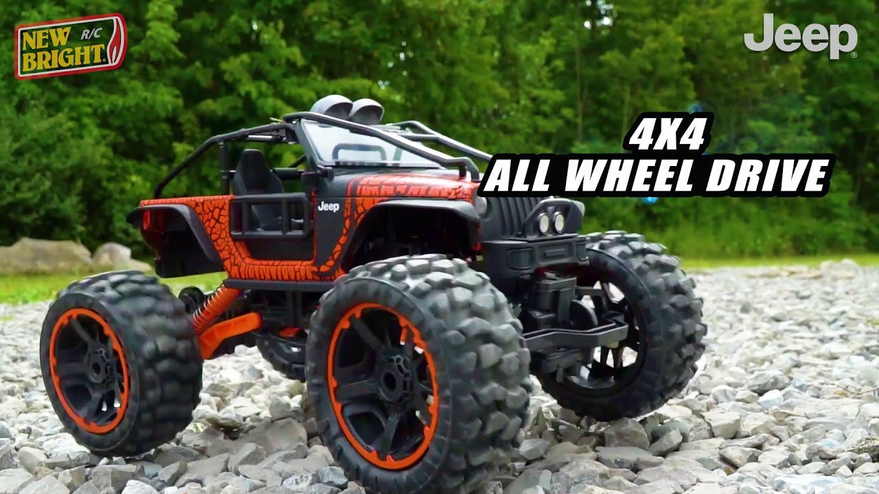 New Bright - RC Jeep Rock Crawler