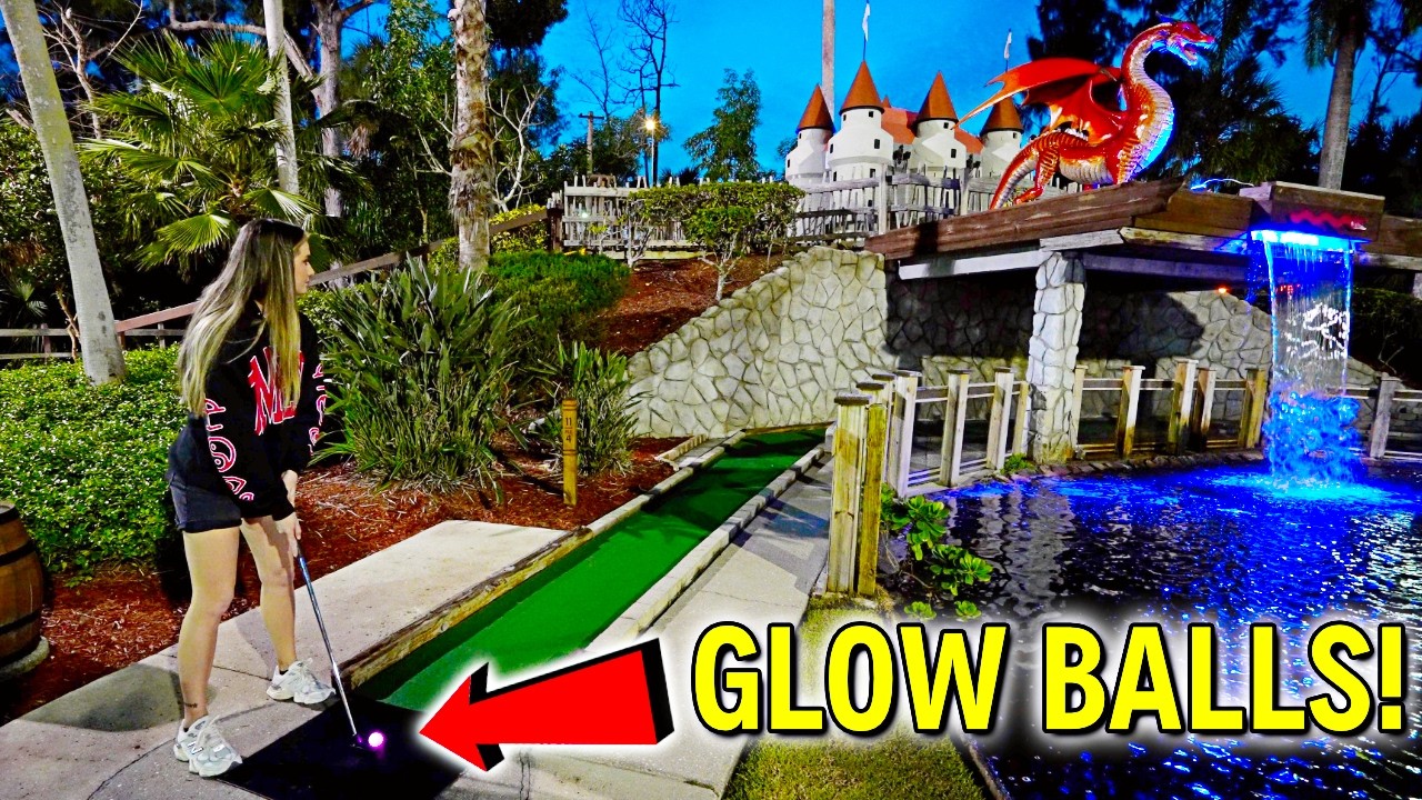 This Mini Golf Course Blew Us Away! - It's AMAZING!
