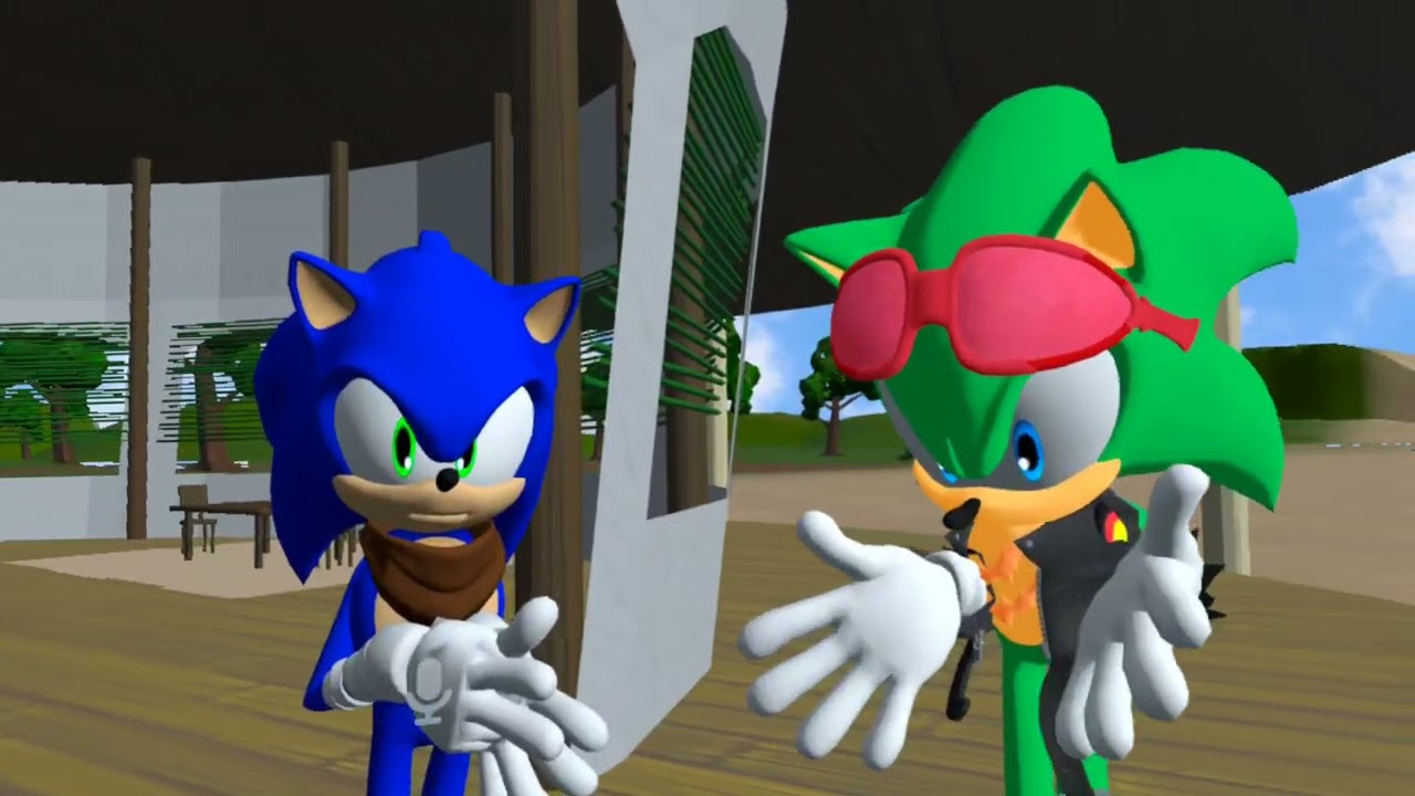 Xeno Sonic Origins: Xenoverse Sonic and Scourge Meet XENOVERSE BOOM SONIC?!
