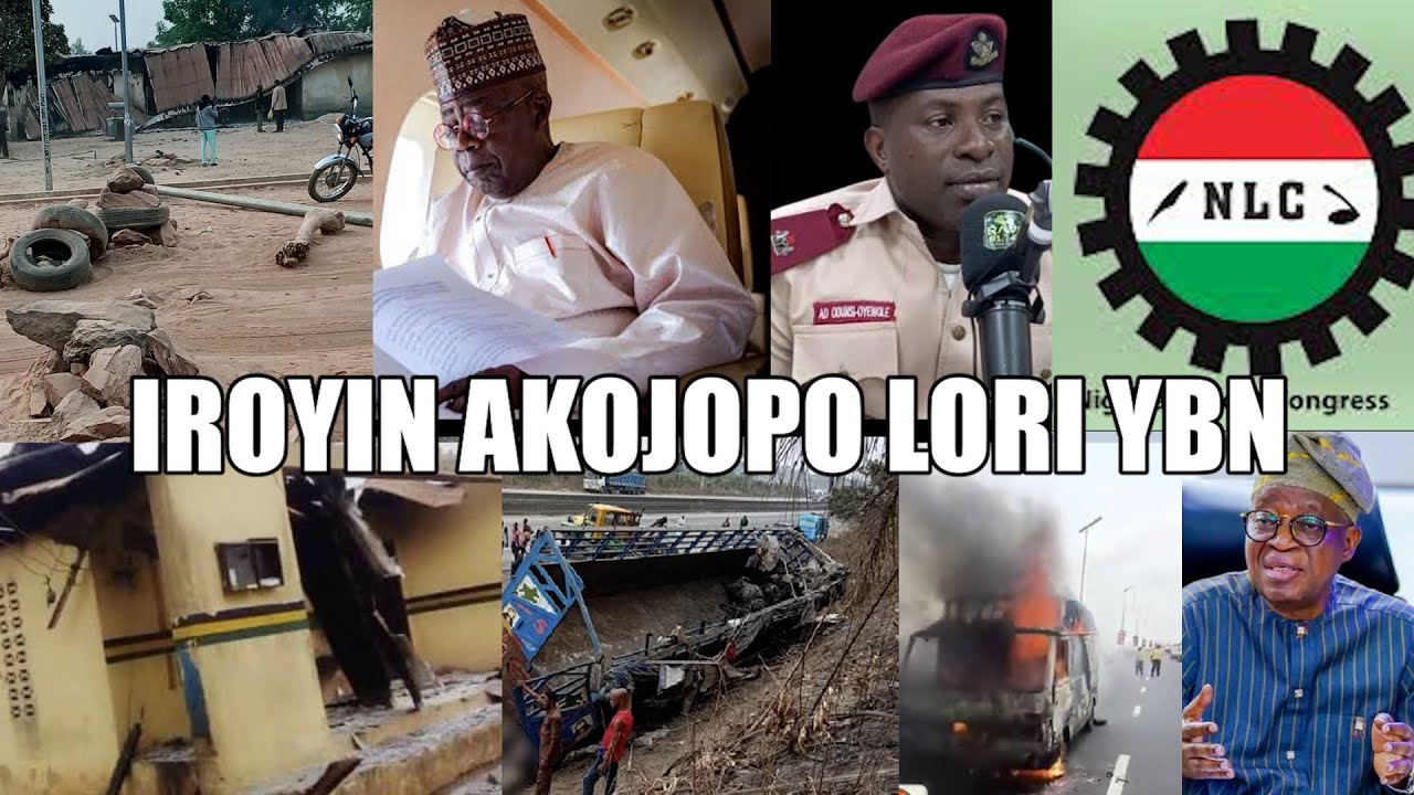 LATEST & TRENDING NEWS FOR THE DAY...IROYIN AKOJOPO AGBEYEWO LORI YBN..NIGERIA & YORUBA NATION NEWS