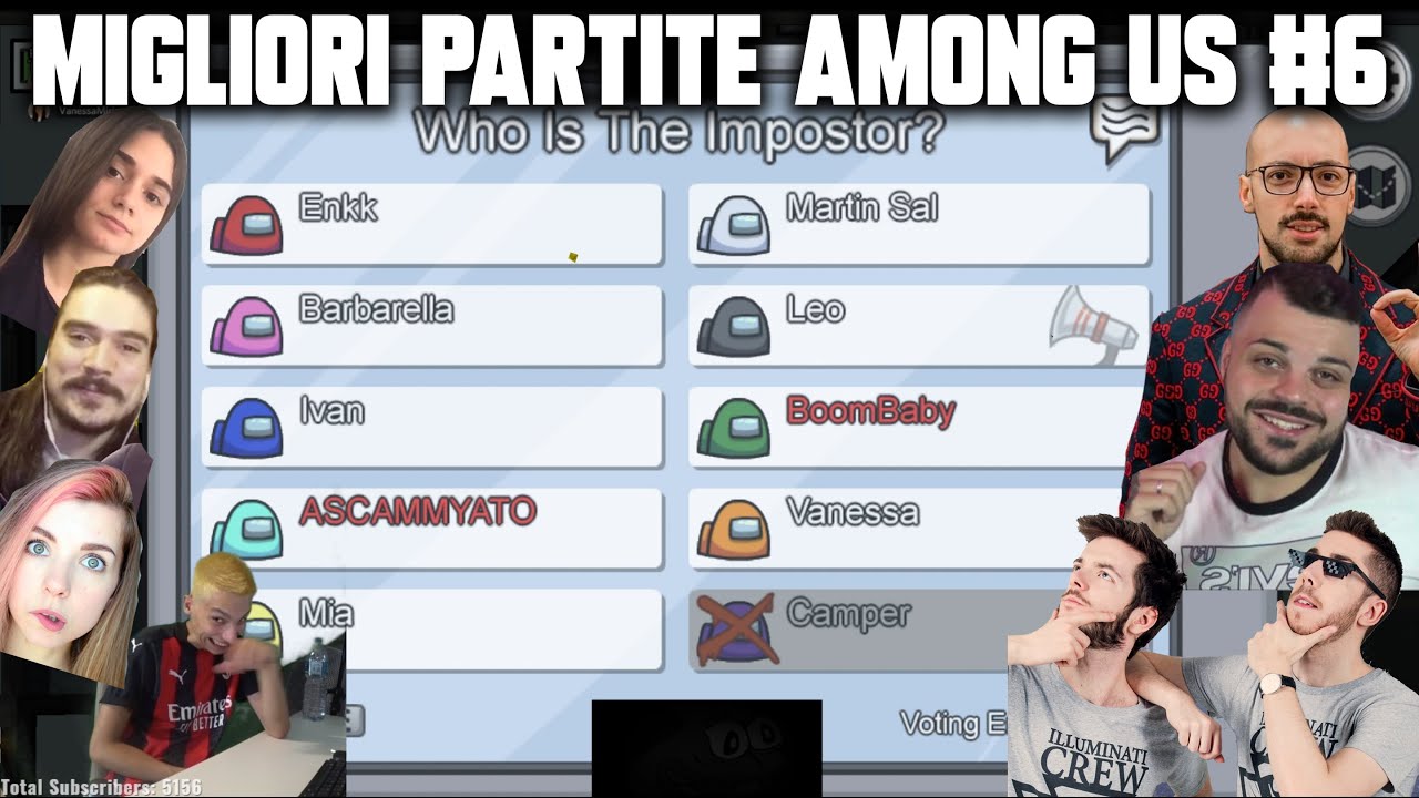 Homyatol gioca ad Among Us #6 con me, iNoob, j0k3r, Ivan Grieco, Martin Sal, CiaoMia e molti altri!