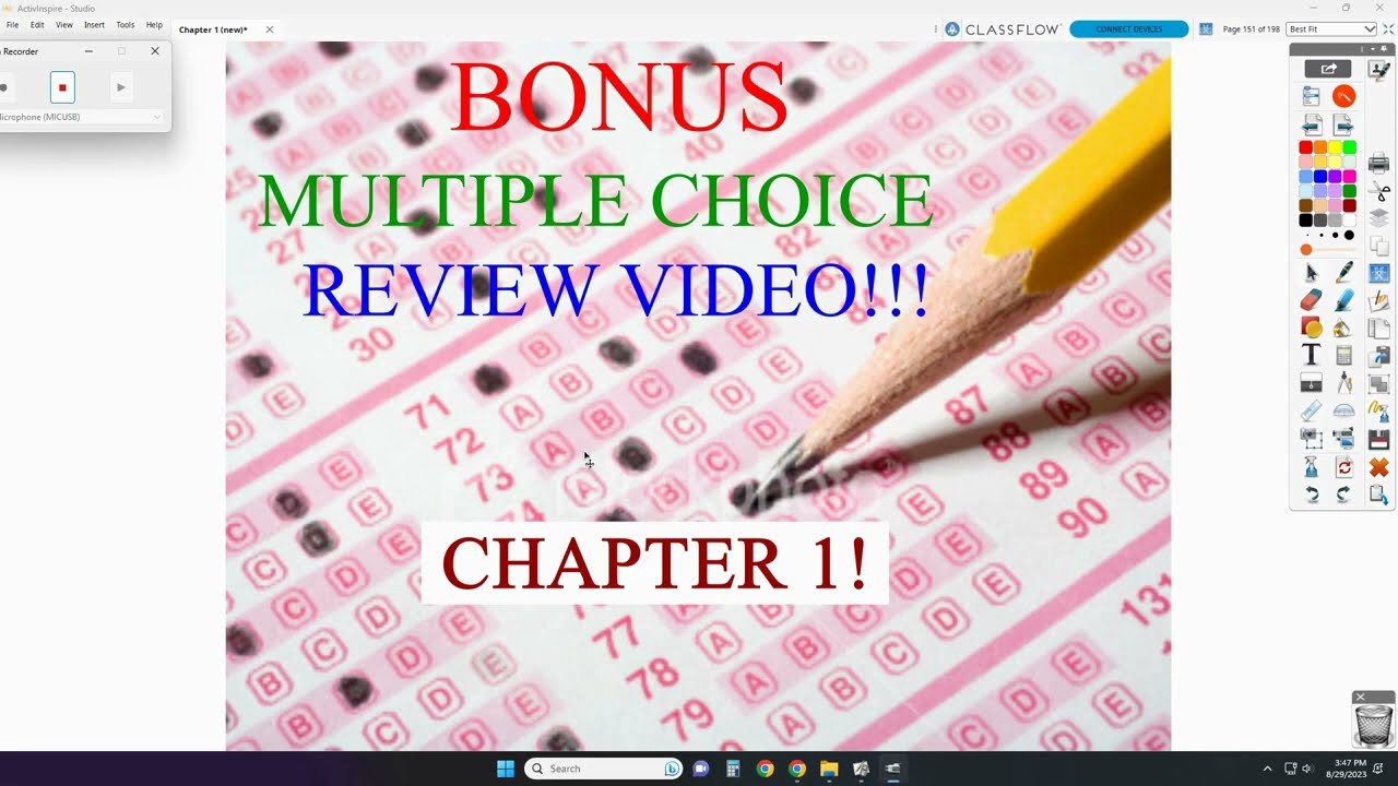 AP Statistics: Chapter 1 - BONUS Multiple Choice MC Questions