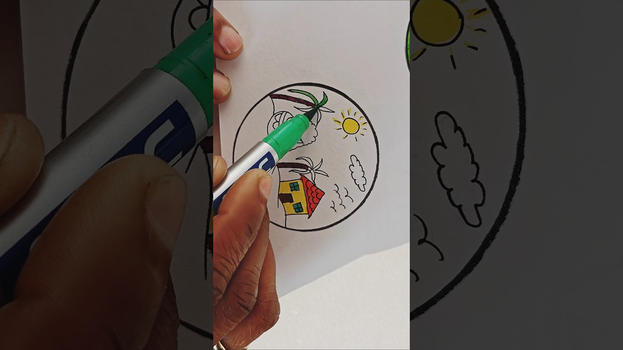 Pongal drawing 