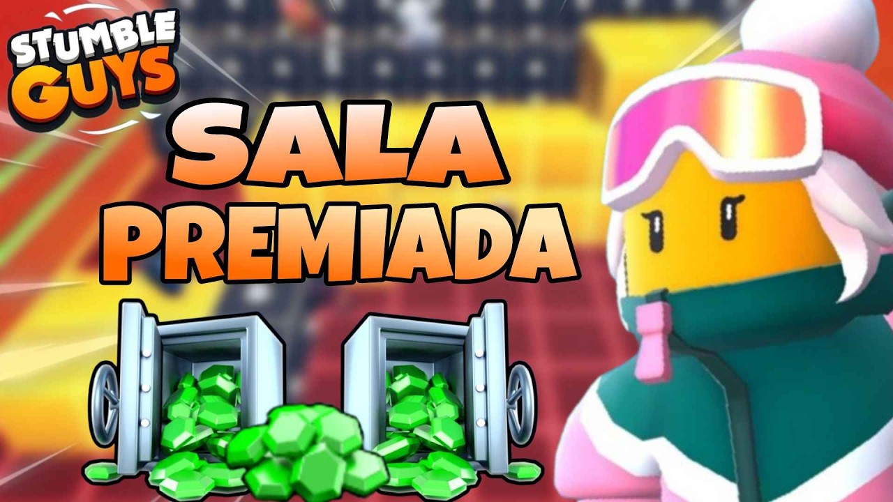 Stumble Guys 🔥 Ao Vivo 🔥VERSÃO 0.95 ( SALA PREMIADA)