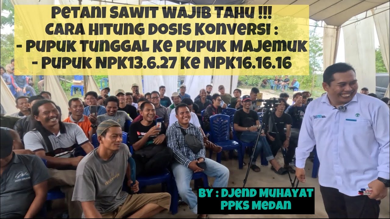 Cara Hitung Konversi Pupuk Tunggal Ke Pupuk Majemuk