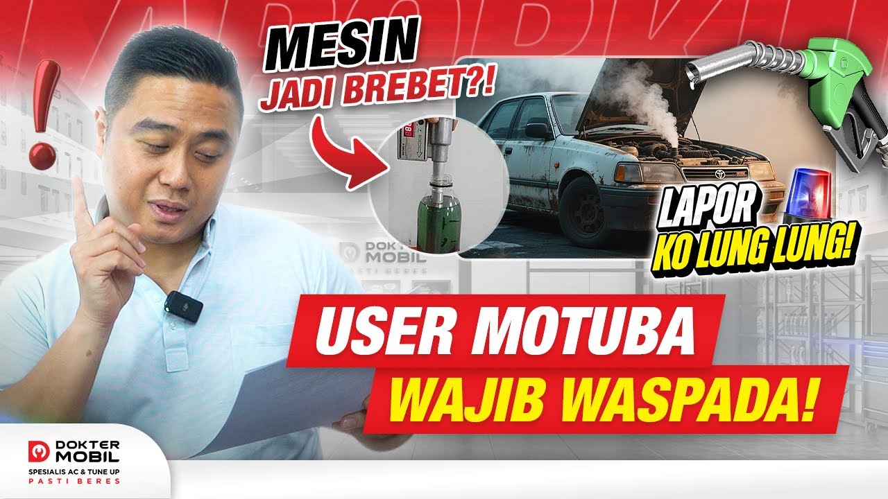 #LAPORKOLUNGLUNG | NETIZEN CURHAT❗ Isi BBM Bikin Injektor Berair❗ - Dokter Mobil Indonesia