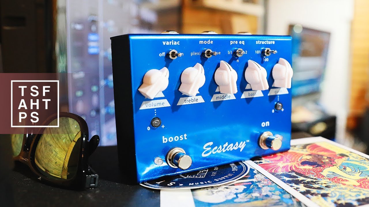 Bogner Ecstasy Blue - one of the BEST Overdrives available