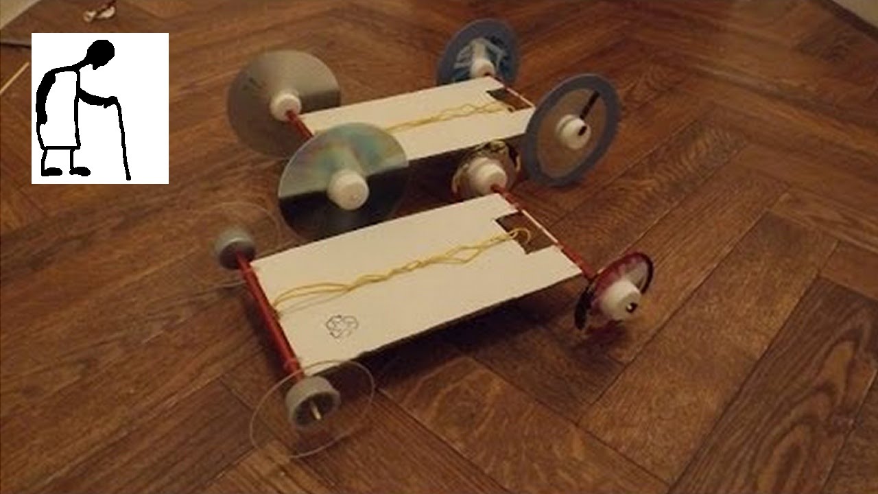 Helpfile - Rubber Band Powered Cars - Big or Small Wheels