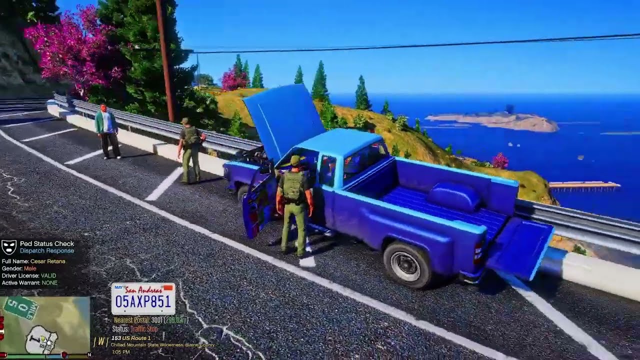 Playing GTA 5 As A POLICE OFFICER Sheriff Monday| GTA 5 Lspdfr Mod| 4K