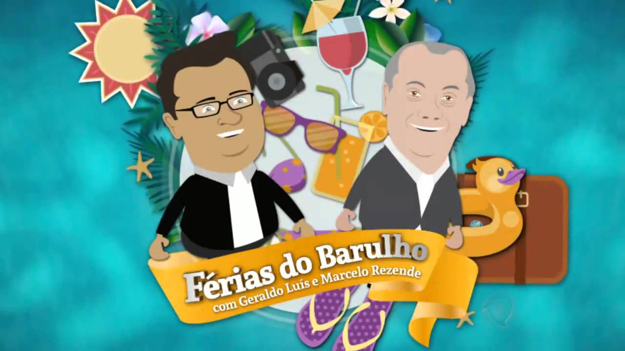Geraldo Luis e Marcelo Rezende saem de férias