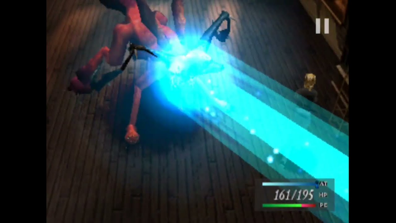 Playing Parasite Eve but I'm emulating it on my telephone 2: Electric Boogaloo