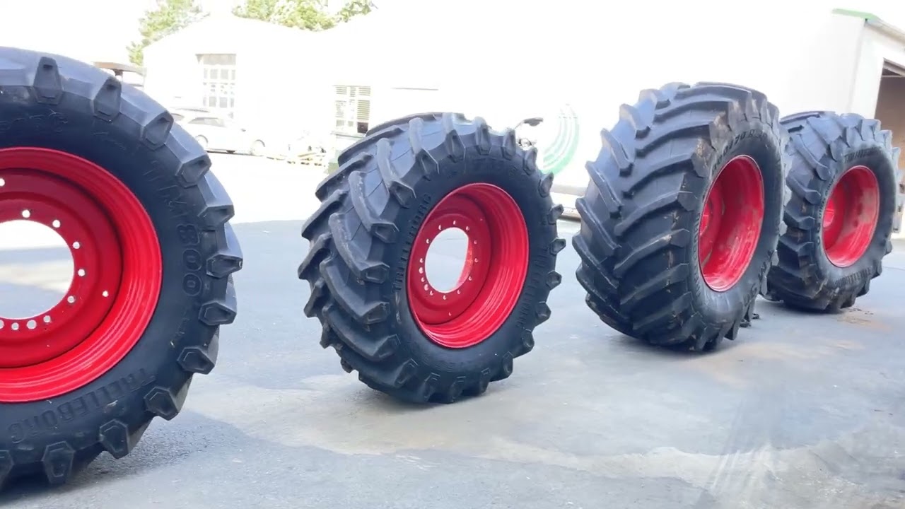 Satz Traktorreifen - Trelleborg TM800/900