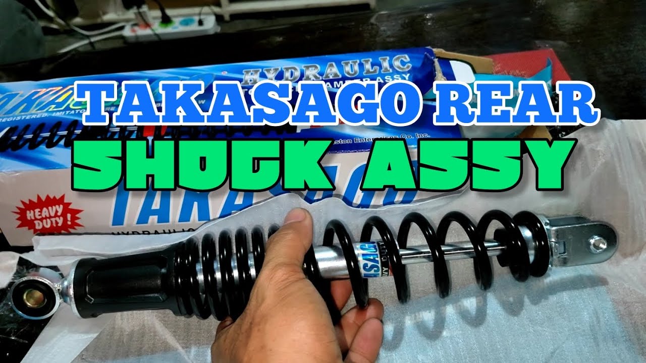 Takasago rear shock assembly para sa honda airblade 150 #mapatechvlogph