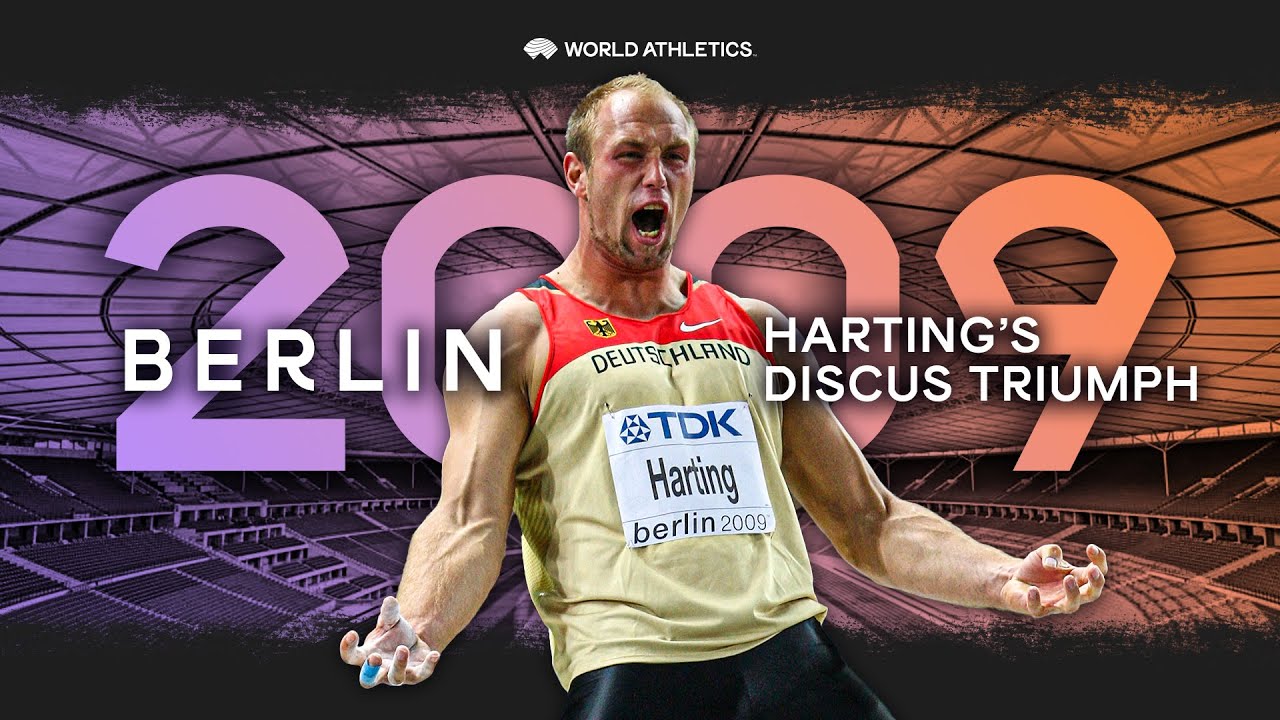 Historic celebration in discus final | World Athletics Championships Berlin 2009