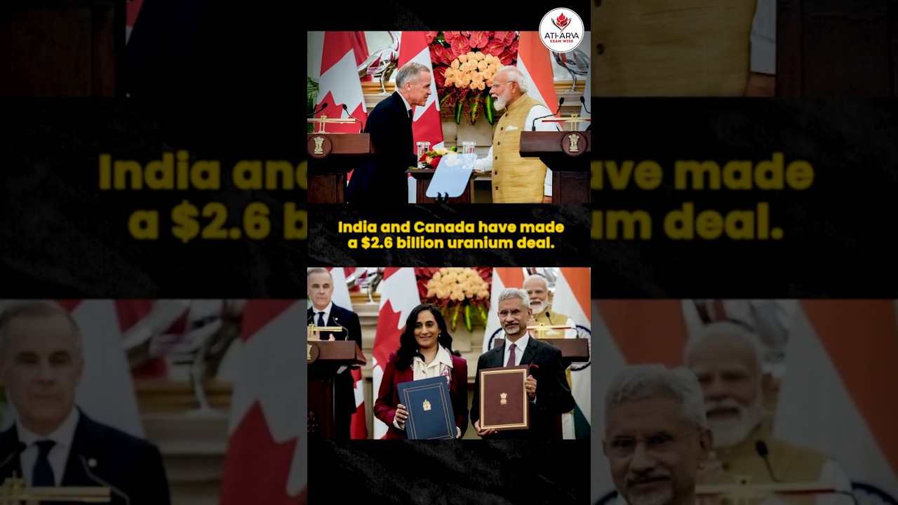 Why India Spent ₹21,000 Crores on Canadian Uranium! 💰 #geopolitics