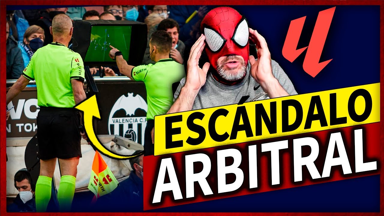 🤯 ¡DESVELADO NUEVO ESCÁNDALO EN LALIGA CON EL VAR! (CASTIGAN A LOS ÁRBITROS)