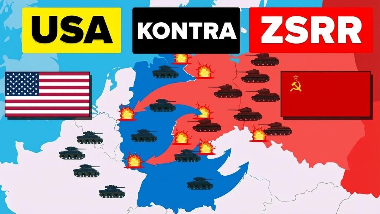 Co by było, gdyby ZSRR i USA starły się po II wojnie światowej? Kto wyszedłby zwycięsko?