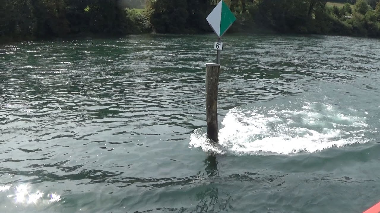 Schifffahrt auf dem Rhein vom Kreuzlingen nach Schaffhausen