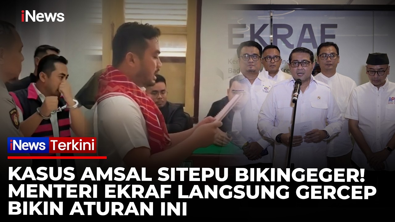 Buntut Kasus Viral Amsal Sitepu, Menteri Ekraf Bakal Bikin Pedoman Jasa Kreatif | iNews Terkini