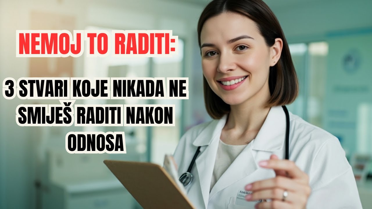3 stvari koje nikada ne smiješ raditi nakon odnosa