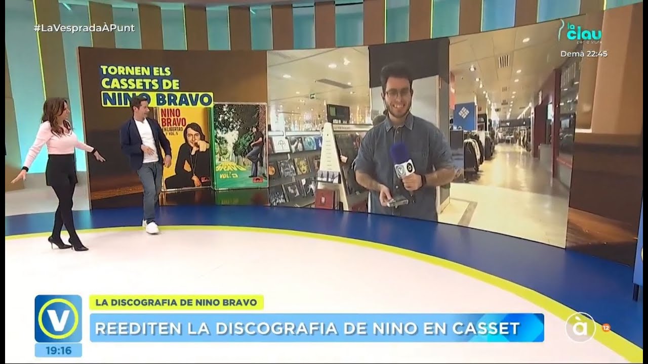Se reedita la obra de Nino Bravo en cassette (À Punt)