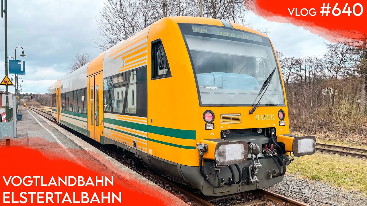 Die Elstertalbahn | TripReport | Vlog 640