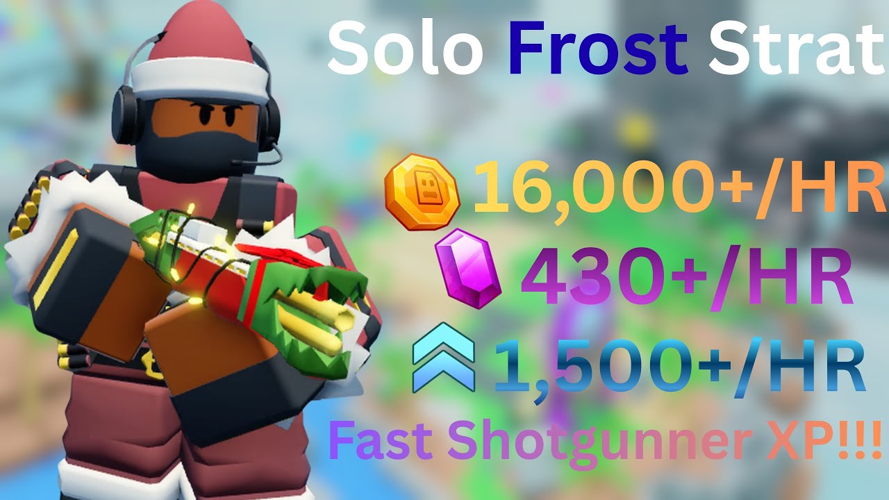 Solo Grind strat - TDS (Fast enforcer XP)