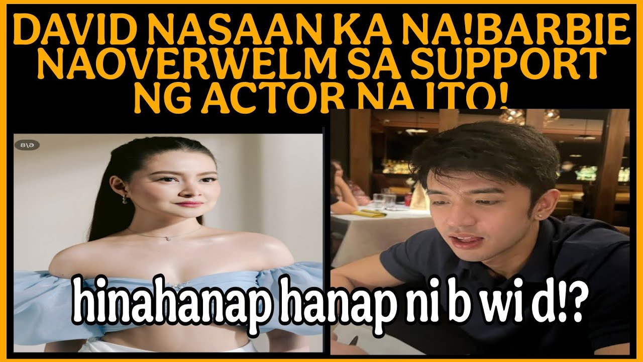 DAVID LICAUCO HINAHANAP HANAP NG KAMPO NI BARBIE FORTEZA!BARBIE NASOVERWHELM SA SUPPORT NA ITOI