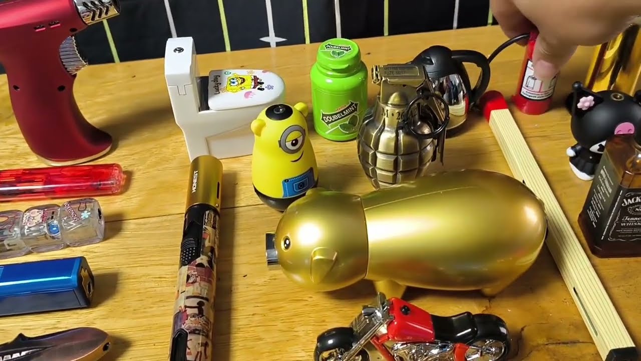 Lighter Collection Part-1，The last one is the coolest.#flame #lighter